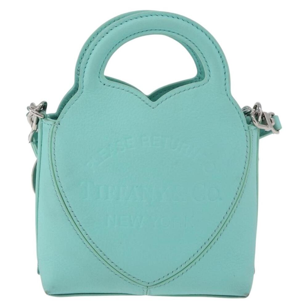 Tiffany & Co.&co. Return To Charm Bag Blue